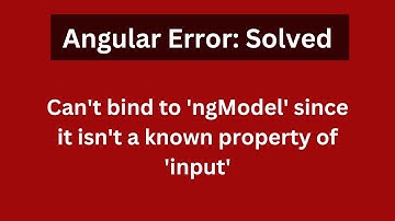 Angular Error : Can