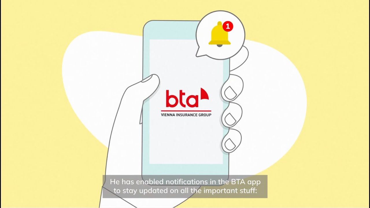 How to enable push notifications in the MY BTA mobile app on your Android smartphone?