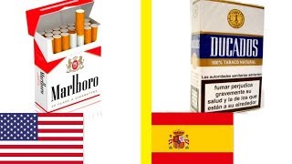 El Cigarro De Cada País