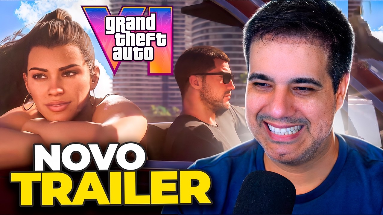 TRAILER DE LANÇAMENTO DO GTA 6: OLHA ESSA PENUGEM BANO!