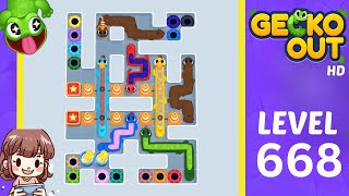 Gecko Out Level 668 Solution Walkthrough