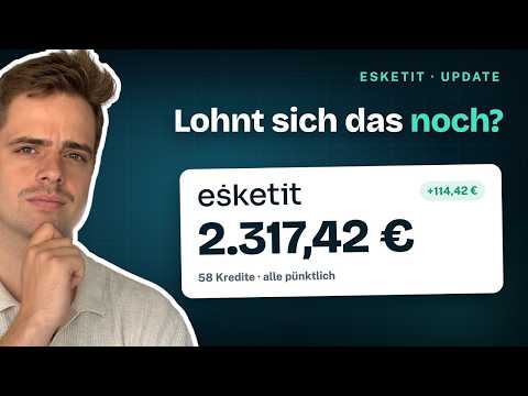 Esketit Update: My P2P Portfolio, All 58 Loans On Time & Secure 0.5% Cashback