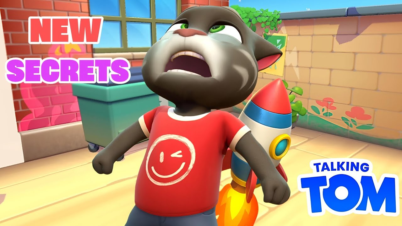 Tom's Secret Space Mission! Talking Tom Cat 2.0 New Secrets Revealed