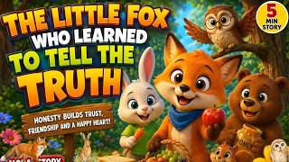 Detalles kids cartoon  The Little Fox Who Learned to Tell the Truth  | Kids Moral Story Noticias