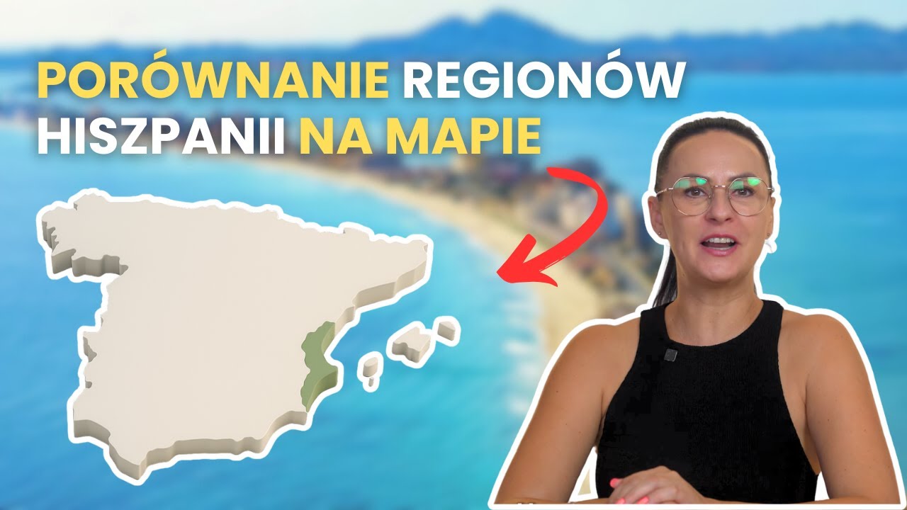 Costa Blanca Północ, Costa Blanca Południe czy Costa Cálida? Porównanie regionów Hiszpanii na mapie