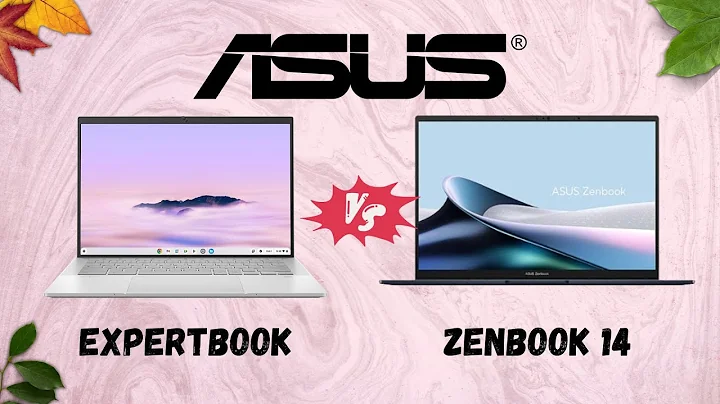 ASUS ExpertBook CX54 vs. Zenbook 14 OLED: Business vs. Beauty