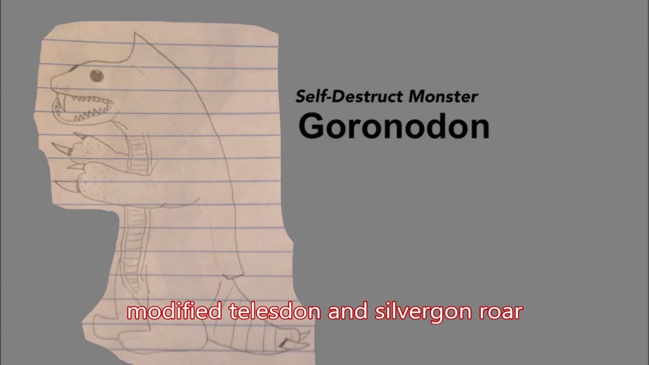 goronodon roar (for ultramac films)