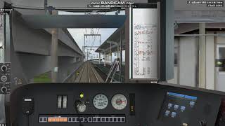 【BVE5】新快速　米原行き　225系0番台　12両 比叡山坂本停車