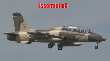 LARGE SCALE RC Airworld MB339 (ELEVATOR FLUTTER)