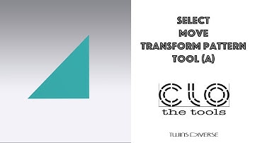 TRANSFORM PATTERN tool (A) #clo3d #clotutorial