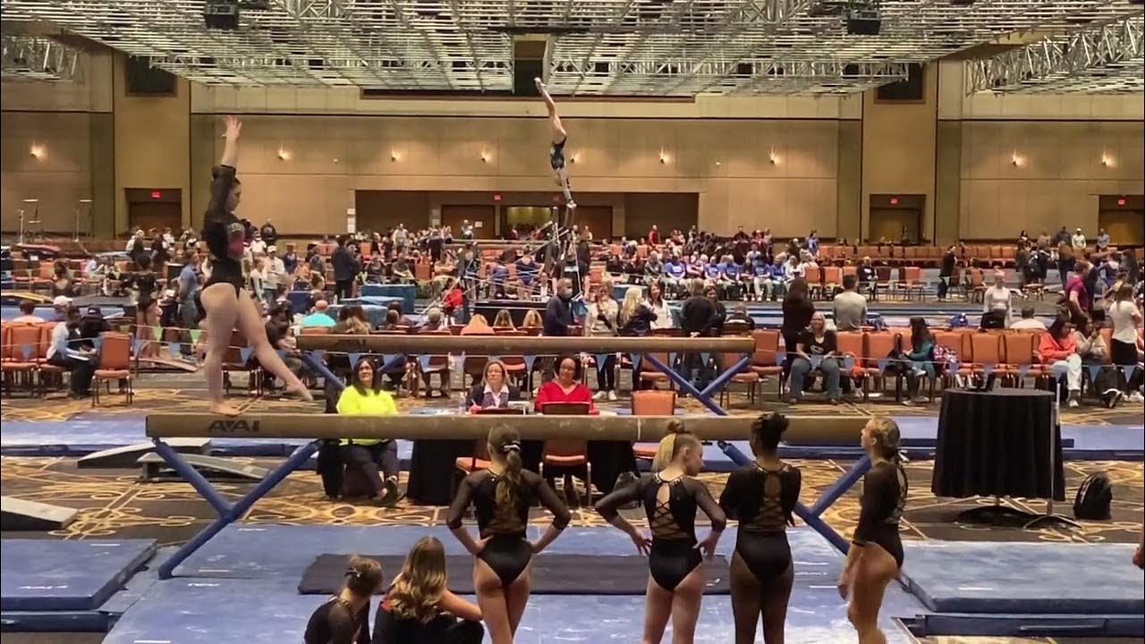 2023 level 10 age 15 beam (Brestyans Las Vegas Invitational) YouTube