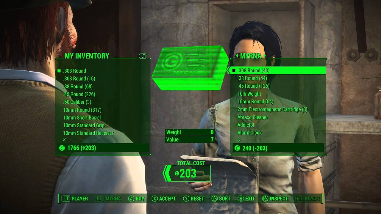 Fallout 4 vendor glitch Unlimited caps and items!