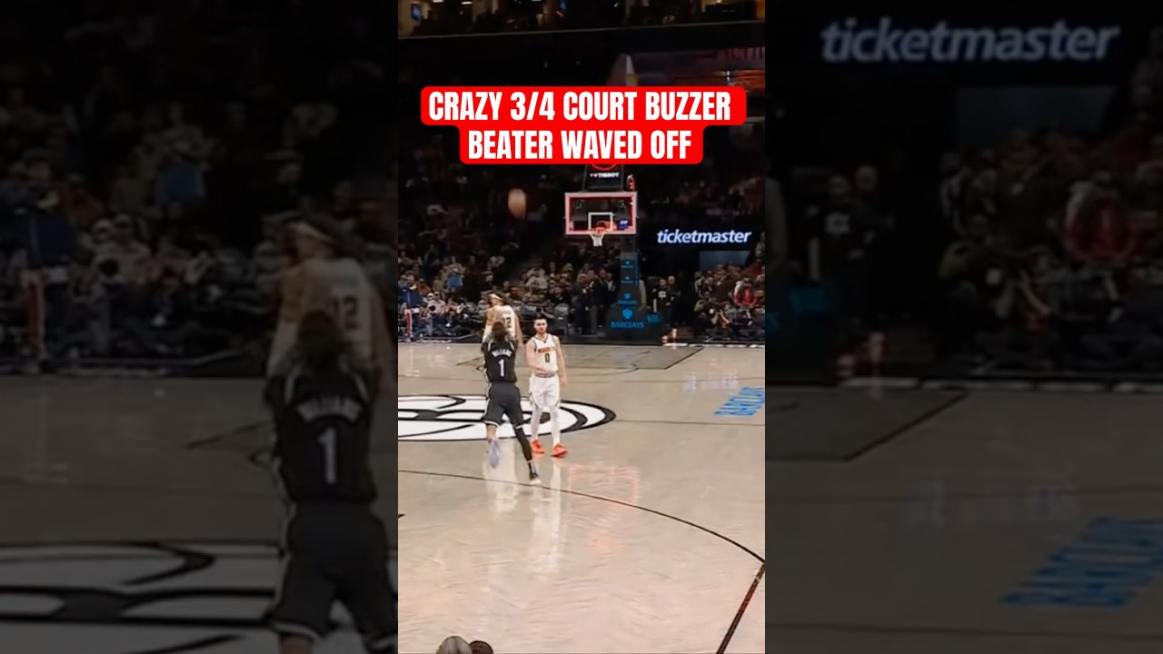 Безумный бросок на 3/4 площадки, завершившийся на последних секундах, был отменен 😭