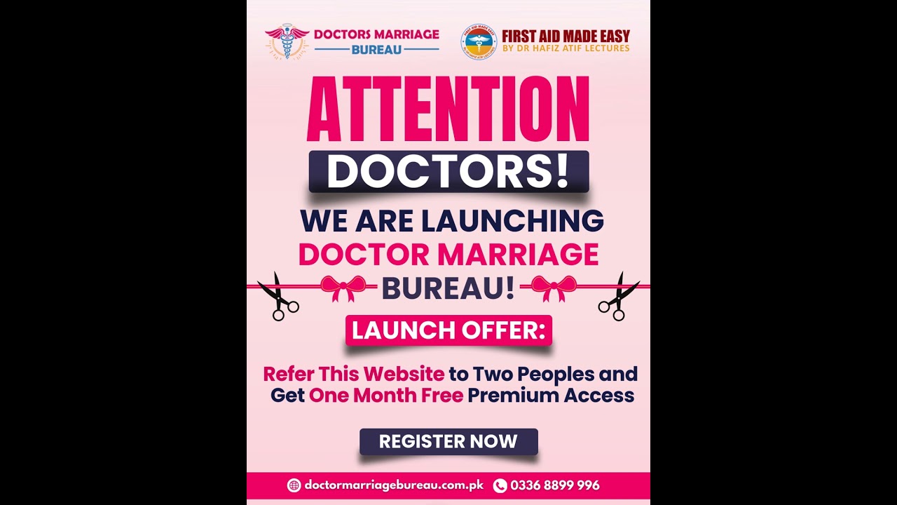 Inauguration 💍 Doctor Marriage Bureau webite
