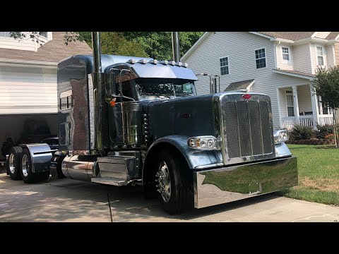 Купил новый грузовик Peterbilt 389 за 190 тысяч$ Полный обзор