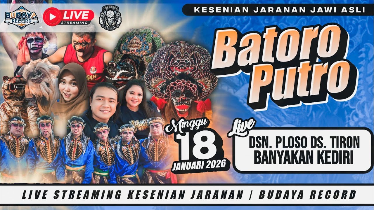 Live Jaranan BATORO PUTRO Tiron Banyakan Kediri RAMA AUDIO