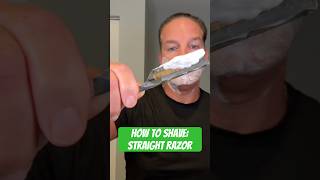 How To Straight Razor Shave #shaving #razor #straight #skincare #mensgrooming