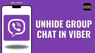 How To Unhide Group Chat In Viber screenshot 5