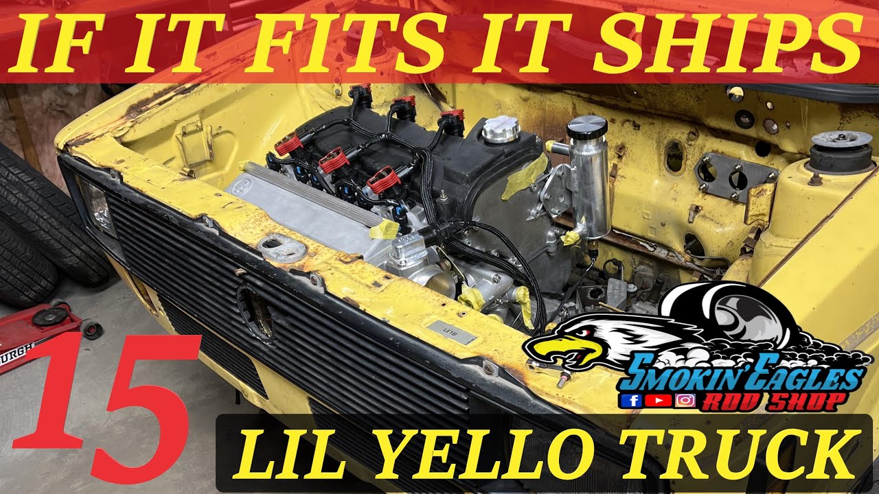 MORE ENGINE BAY FABRICATION for the 80 RABBIT truck MK1 VR6 BUILD! #vr6 ...