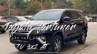 Toyota Fortuner 27 V 4x 2 AT sản xuất 2019 một chủ từ mới, lăn bánh 6,8 vạn km 097.960.8385 bank 70%