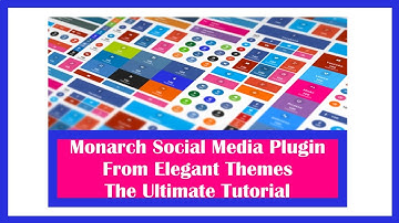 Monarch Elegant Themes Plugin Tutorial
