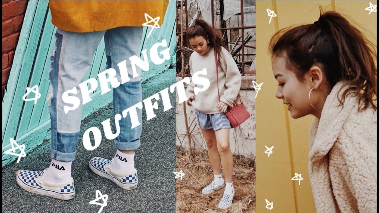 ☆5 FUN SPRING OUTFITS☆ - YouTube
