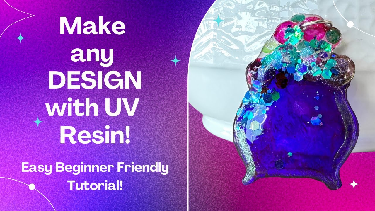 Beginner Resin Tutorial | Resin Jewelry | Spooky Season Crafts! - YouTube