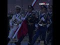 10월 1일 국경절 아침, 베이징 톈안먼 광장서 국기게양식  열려 | CCTV 한국어방송
