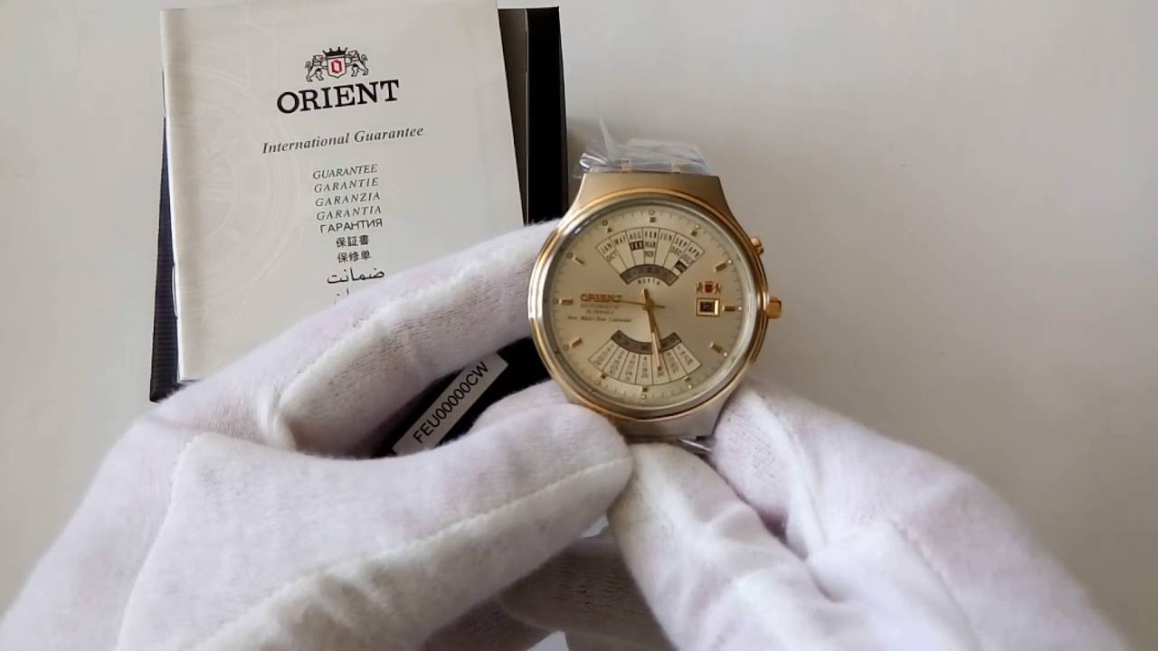 Orient feu00000cw часы мужские механические видео обзор