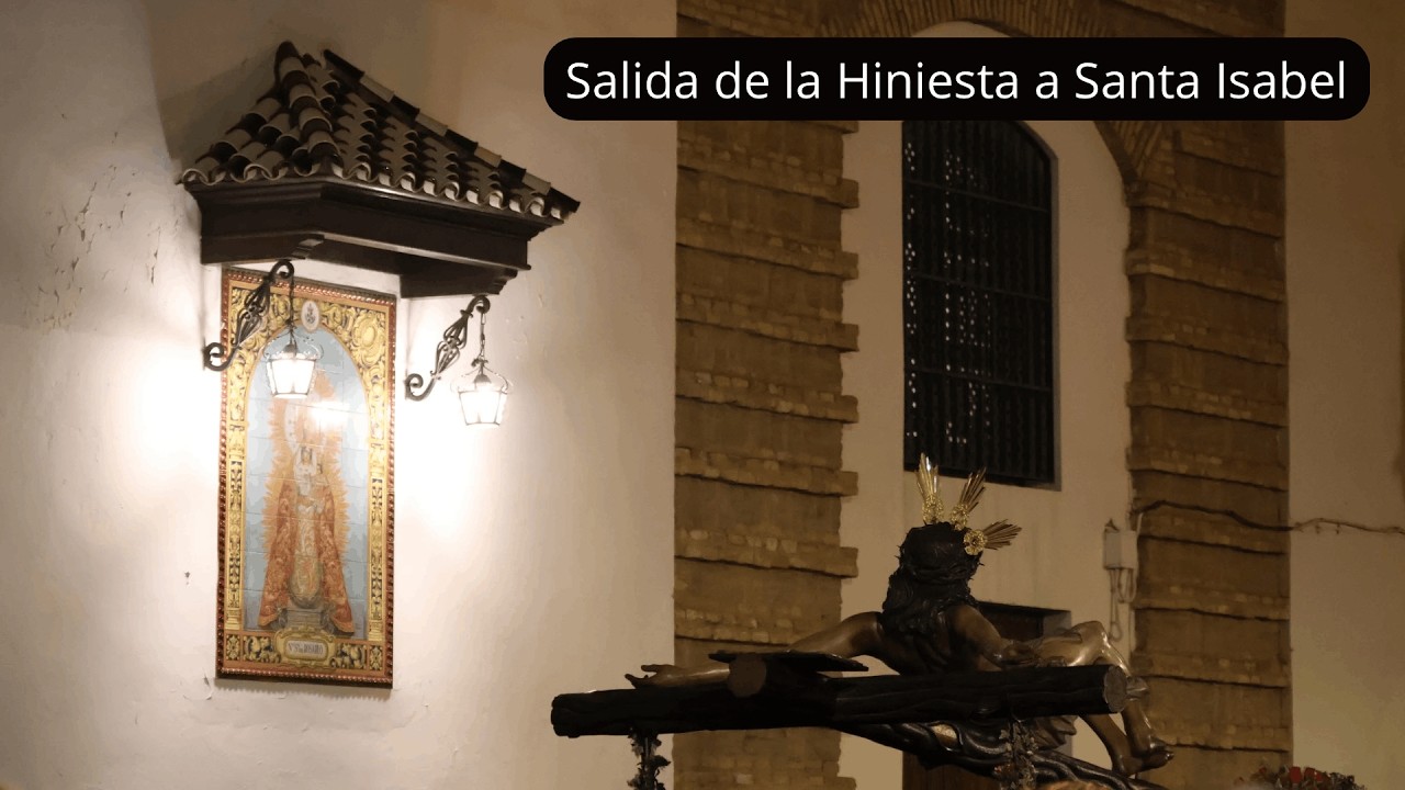 Salida de la Hiniesta a Santa Isabel | Sevilla Accesible