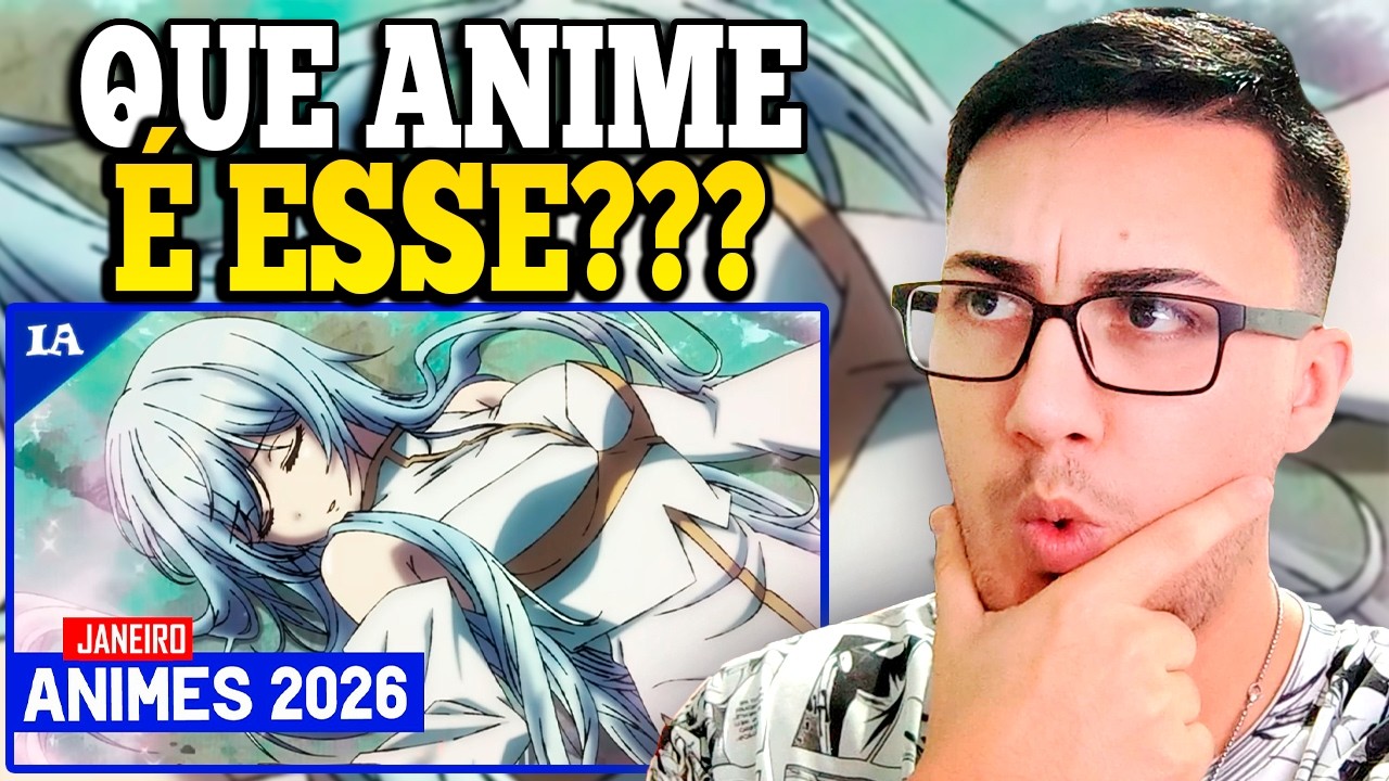 REACT NOVOS ANIMES DE JANEIRO 2026 | Guia de Temporada