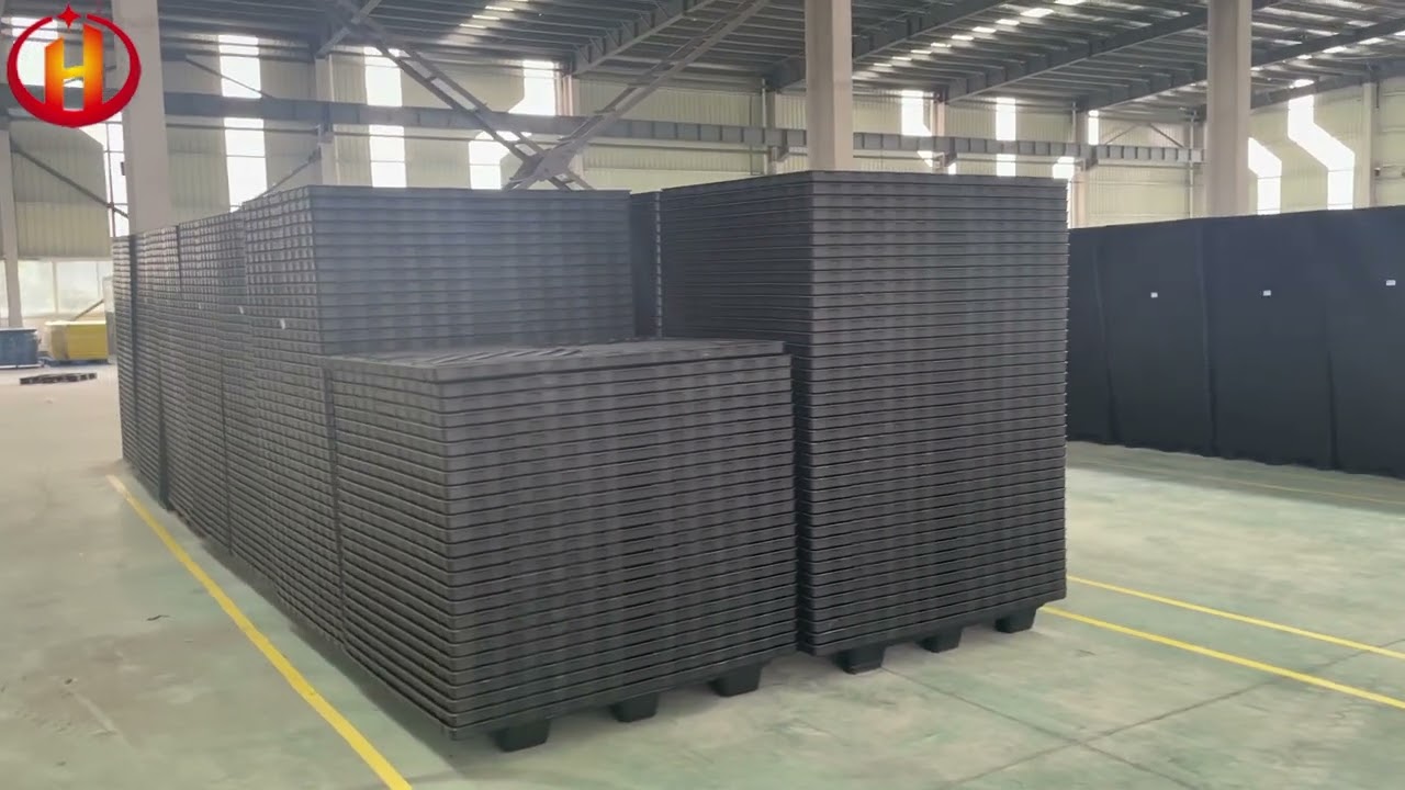 The production site of Huiyuan Plastic gaylord pallet container