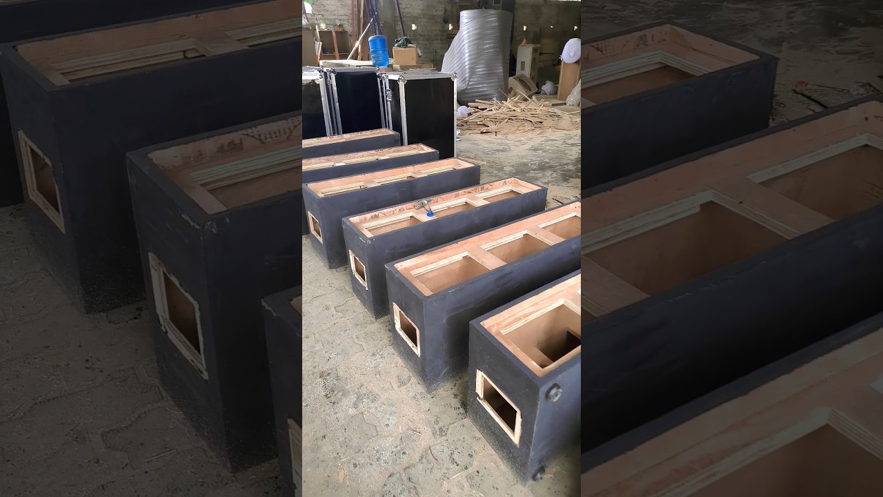 Twitter Box Cabnit|| Jbl Double 15 Cabnit Making 