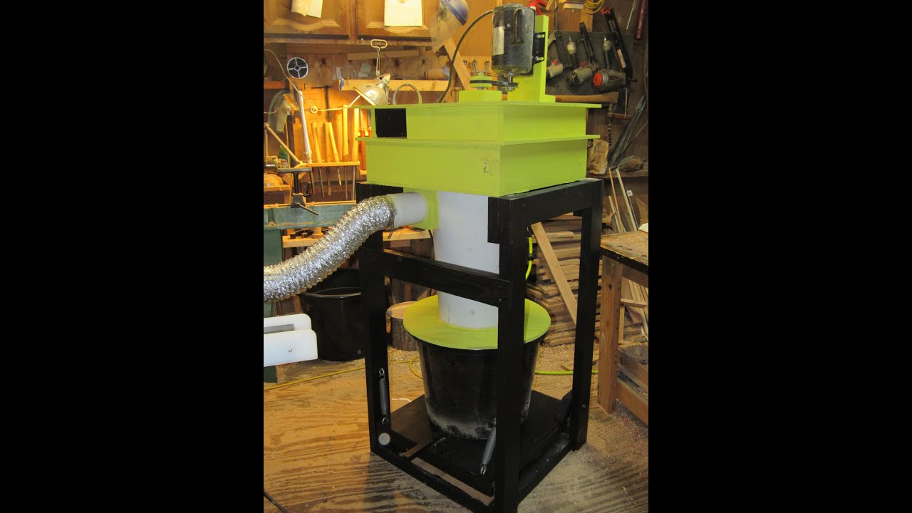 #67 My Shopmade Cyclone Dust Collection System Part 1