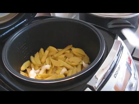 Готовим в мультиварке курицу с картошкой