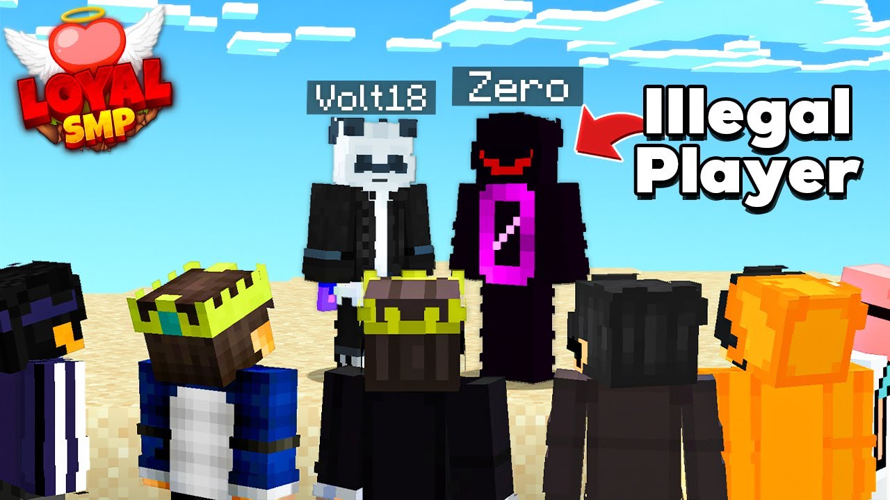 I Invited Illegal Player (Zero) In This Lifesteal SMP | Loyal SMP