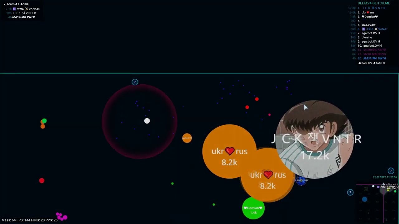 Agar.io - 𝓥𝓐𝓝𝓐𝓣𝓞𝓡 | Teamplay Takeover + Bonus Clips