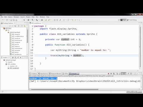 ActionScript 3.0 Tutorial-1(AS3 Language Fundamentals)