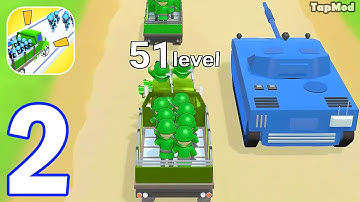 Army And Honor - Gameplay Walkthrough Part 2 Stickman War Army Commander - iOS, Android