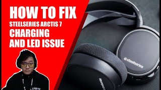 Egypten Trække på læser How to Fix Arctis 7 Charging Issue and Led Issue - YouTube