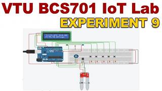 BCS701 IoT Lab Experiment 9 | Weather Station Readings Using Arduino | bcs701 iot lab program 9