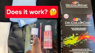 How Well Does Dr. Color Chip Fix Paint Damage?