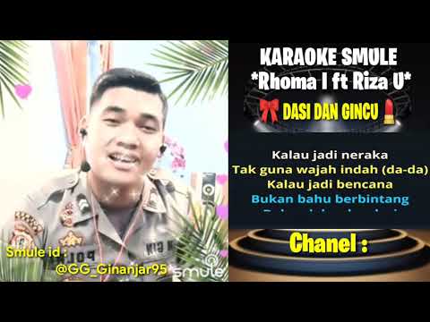 DASI DAN GINCU - Smule Karaoke || Tanpa Vokal Cewek