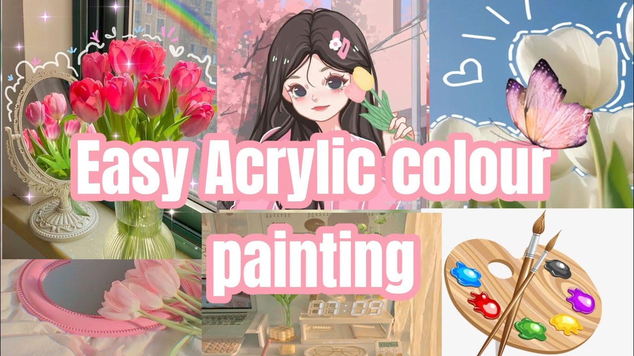 Acrylic Colour Painting Easy Acrylic Colour Painting 2025 Water Maxresdefault