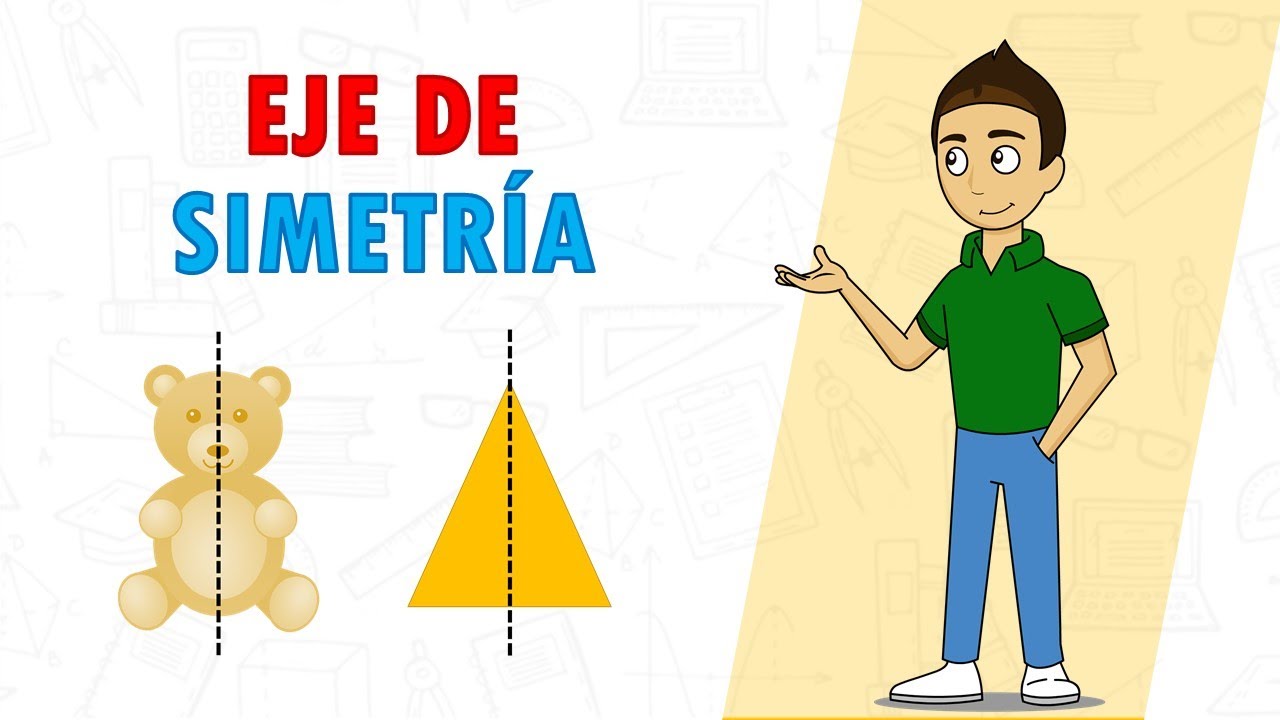 EJE DE SIMETRIA Super fácil - Para principiantes - YouTube