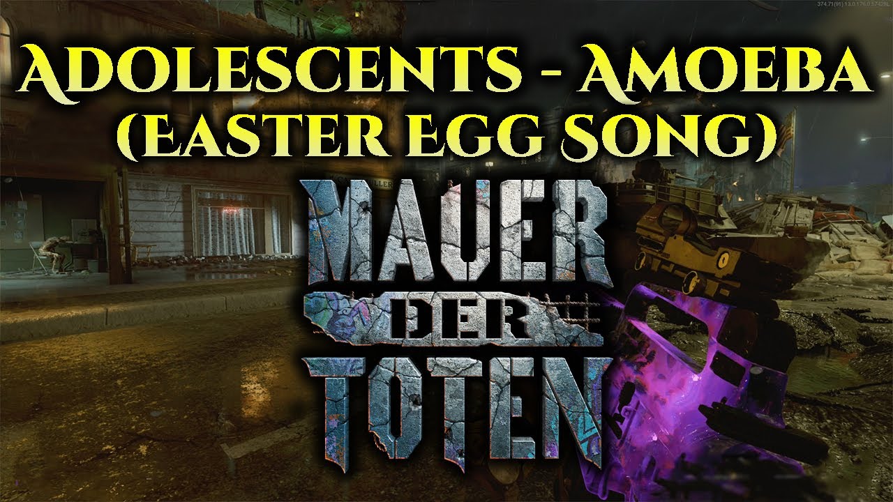 Adolescents - Amoeba (Song Easter Egg on Mauer Der Toten)