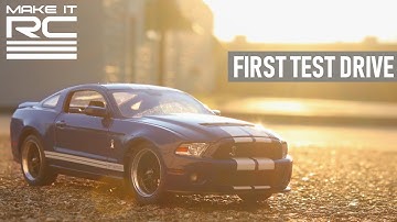 Building a RC 2010 Ford Shelby GT500 in 1/25 Scale: Part 3/3 Assembling Body and Test Drive