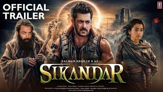 SIKANDAR - Announcement Teaser | Salman Khan | Rashmika Mandanna | Bobby Deol | Sikandar Trailer