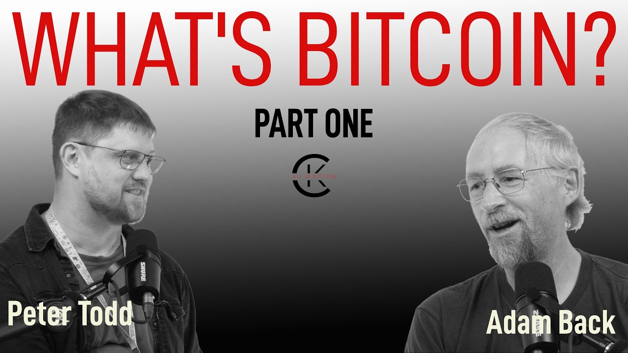 001 Trailer WHAT'S BITCOIN? Part 1 with Adam Back & Peter Todd