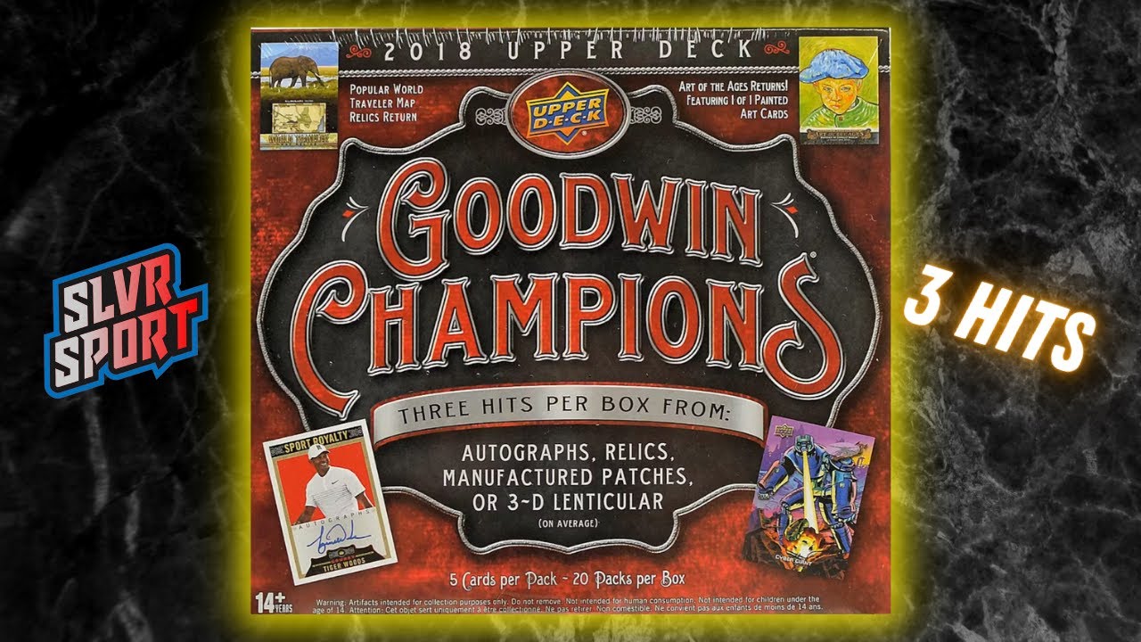 2018 Upper Deck Goodwin Champions 未開封パック 2018 Upper Deck Goodwin Champions 未開封パック - メルカリ